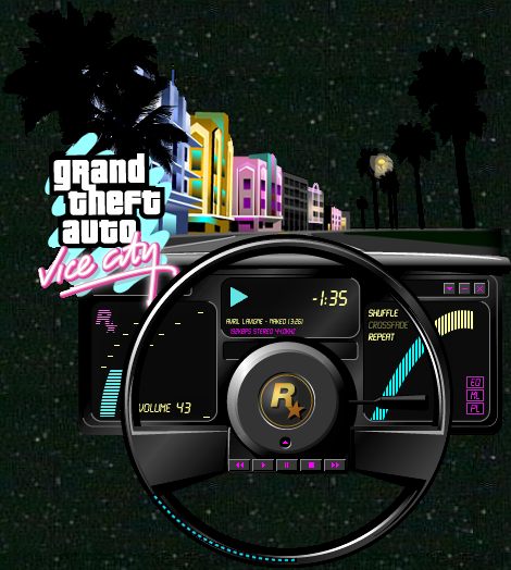 Official GTA Vice City skin