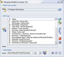 Winamp Playlist Generator 2.0