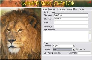Winamp Skins Creator